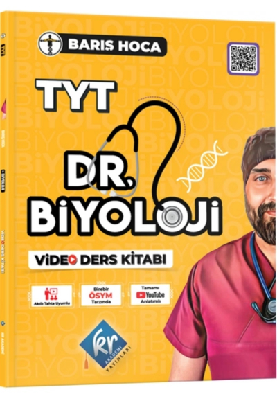 Barış Hoca TYT Dr. Biyoloji Video Ders Kitabı Fenomen Fotokopi - YKS - KPSS - ALES