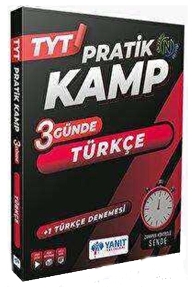 TYT Pratik Kamp 3 Günde Türkçe Yanıt Yayınları Fenomen Fotokopi - YKS - KPSS - ALES