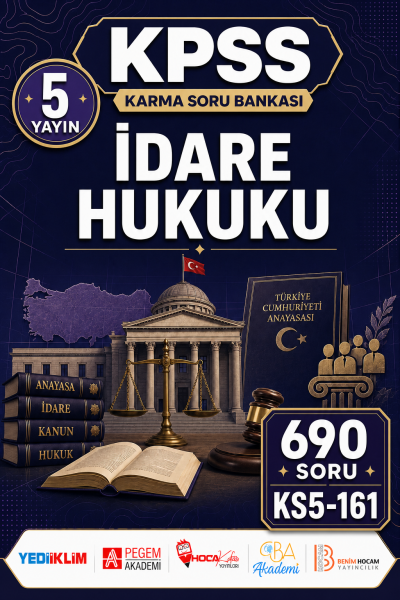 İdare Hukuku 5 Yayın 690 Soru Fenomen Fotokopi - YKS - KPSS - ALES