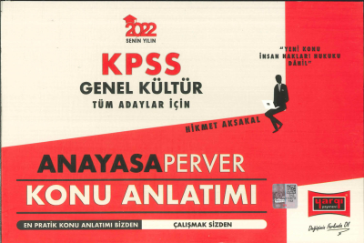 ANAYASA PERVER KONU ANLATIMI Fenomen Fotokopi - YKS - KPSS - ALES