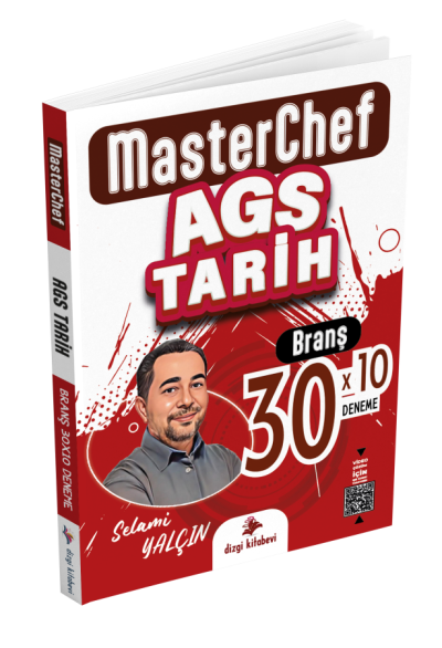2025 MEB AGS Tarih MasterChef 30 Deneme Dizgi Kitap