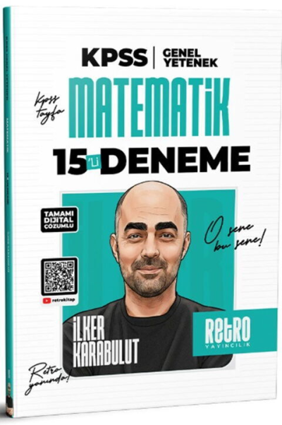 2026 KPSS Genel Yetenek Matematik 15'li Deneme Retro Yayıncılık Fenomen Fotokopi - YKS - KPSS - ALES