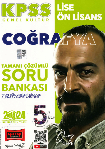 COĞRAFYA TAMAMI ÇÖZÜMLÜ SORU BANKASI (5YÜZ) Fenomen Fotokopi - YKS - KPSS - ALES