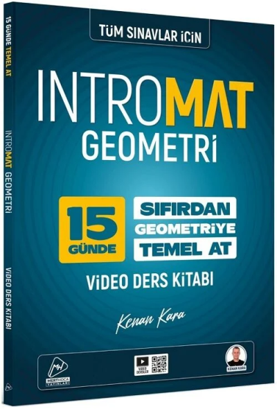 İntromat Geometri 15 Günde Sıfırdan Temel Atma Video Ders Kitabı Mert Hoca Yayınları Fenomen Fotokopi - YKS - KPSS - ALES