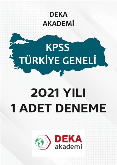 DEKA AKADEMİ 1 ADET DENEME Fenomen Fotokopi - YKS - KPSS - ALES