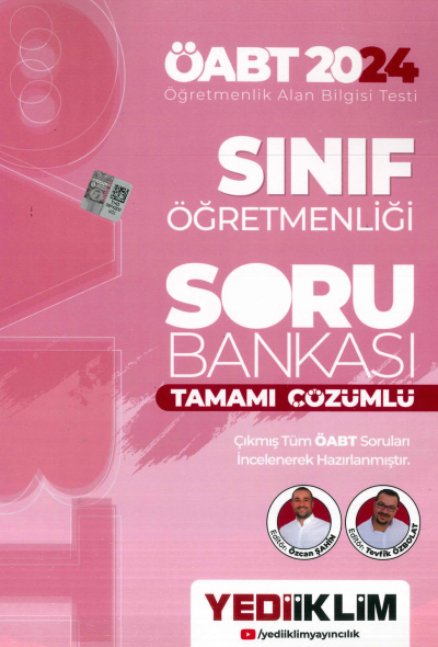 SINIF ÖĞRETMENLİĞİ SORU BANKASI TAMAMI ÇÖZÜMLÜ Fenomen Fotokopi - YKS - KPSS - ALES
