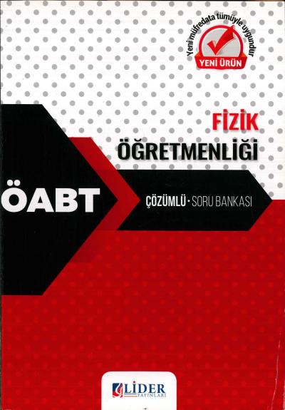 FİZİK ÖĞRETMENLİĞİ ÇÖZÜMLÜ SORU BANKASI