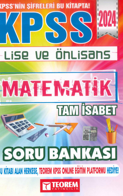 MATEMATİK TAM İSABET SORU BANKASI Fenomen Fotokopi - YKS - KPSS - ALES