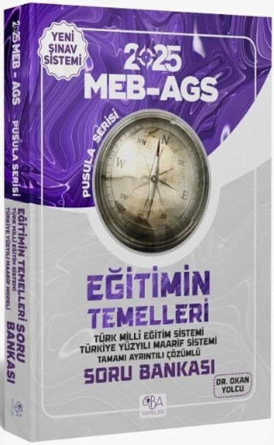 2025 MEB AGS Eğitimin Temelleri Soru Bankası CBA Yayınları Fenomen Fotokopi - YKS - KPSS - ALES