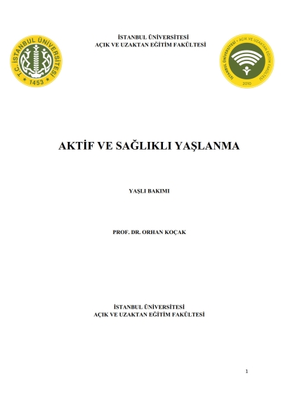 Aktif ve Sağlıklı Yaşlanma Fenomen Fotokopi - YKS - KPSS - ALES