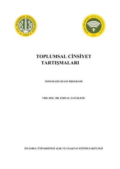 Toplumsal Cinsiyet Tartışmaları Fenomen Fotokopi - YKS - KPSS - ALES