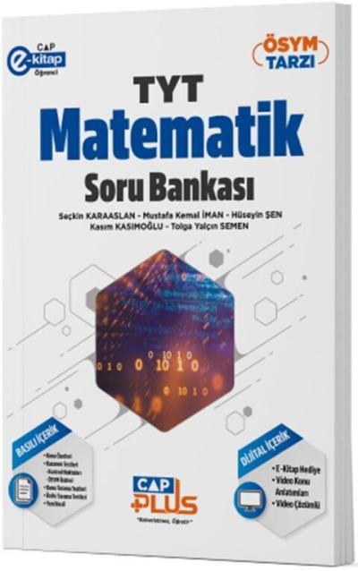 TYT Matematik Soru Bankası Çap Yayınları Fenomen Fotokopi - YKS - KPSS - ALES