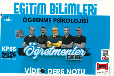 ÖĞRENME PSİKOLOJİSİ ÖĞRETMENLER EKİBİ VİDEO DERS NOTU Fenomen Fotokopi - YKS - KPSS - ALES