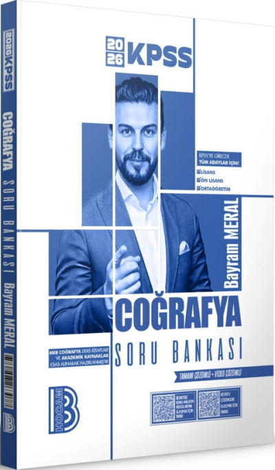 2026 KPSS Coğrafya Tamamı Çözümlü Soru Bankası Benim Hocam Yayınları Fenomen Fotokopi - YKS - KPSS - ALES
