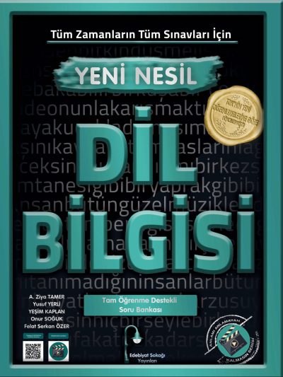 Tüm Sınavlar İçin Dil Bilgisi Soru Bankası Edebiyat Sokağı Fenomen Fotokopi - YKS - KPSS - ALES