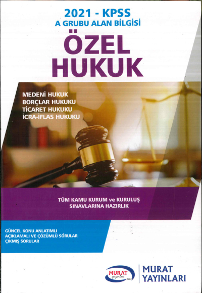 ÖZEL HUKUK SORU BANKASI Fenomen Fotokopi - YKS - KPSS - ALES