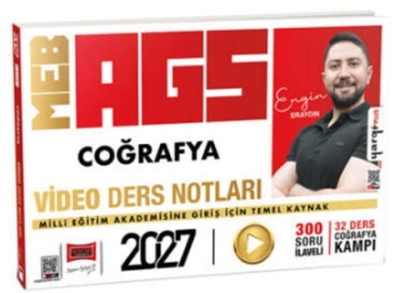 MEB-AGS Coğrafya Video Ders Notları Yargı Yayınları Fenomen Fotokopi - YKS - KPSS - ALES
