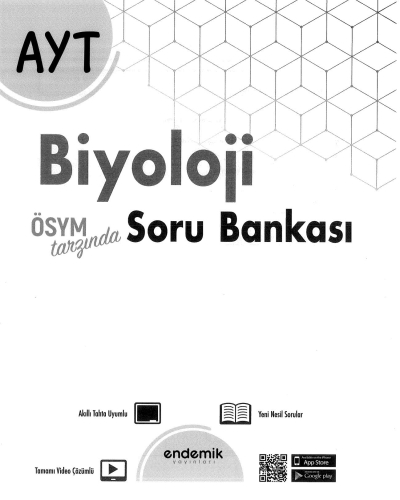 AYT BİYOLOJİ SORU BANKASI Fenomen Fotokopi - YKS - KPSS - ALES