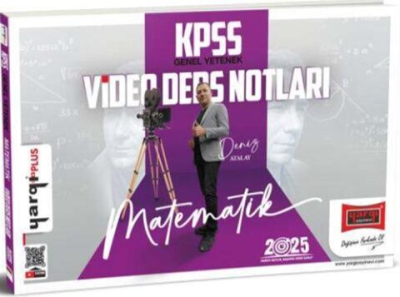 2025 KPSS Genel Yetenek Matematik Video Ders Notları Yargı Yayınları