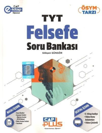TYT Felsefe Soru Bankası Çap Yayınları Fenomen Fotokopi - YKS - KPSS - ALES