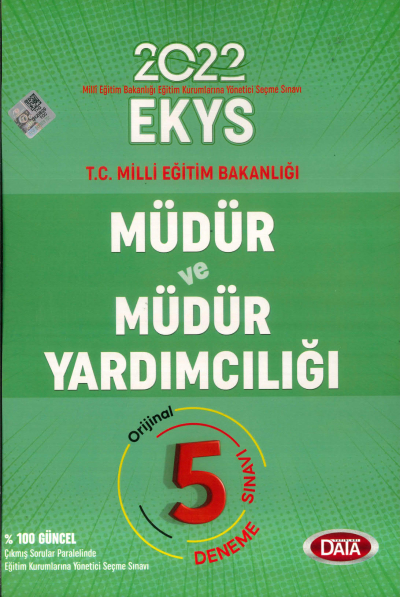 MÜDÜR VE MÜDÜR YARDIMCILIĞI ORJİNAL 5 DENEME SINAVI Fenomen Fotokopi - YKS - KPSS - ALES