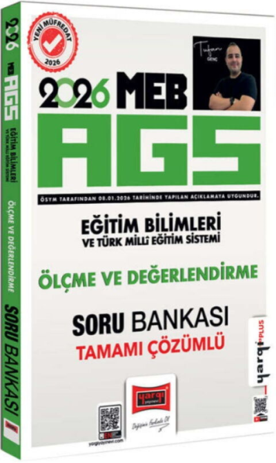 2026 MEB AGS Eğitim Bilimleri ve Türk Milli Eğitim Sistemi Ölçme ve Değerlendirme Soru Bankası Yargı Yayınları Fenomen Fotokopi - YKS - KPSS - ALES