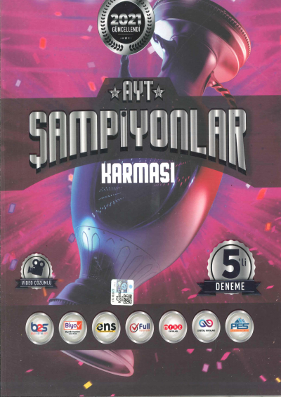 AYT Şampiyonlar Karması 5 li Deneme Fenomen Fotokopi - YKS - KPSS - ALES