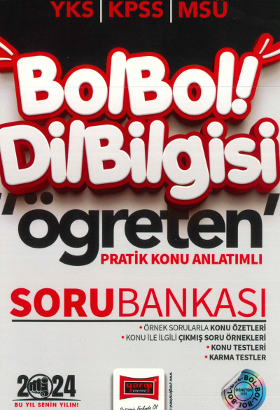 BOL BOL DİL BİLGİSİ ÖĞRETEN PRATİK KONU ANLATIMLI SORU BANKASI Fenomen Fotokopi - YKS - KPSS - ALES