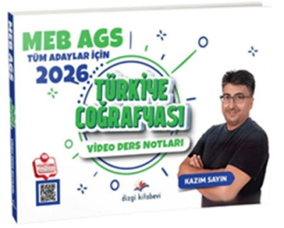 2026 MEB-AGS Coğrafya Konu Anlatımlı Kazım Sayın Dizgi Kitap Yayınları Fenomen Fotokopi - YKS - KPSS - ALES
