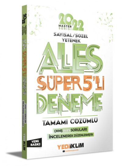 ALES SÜPER 5'Lİ DENEME TAMAMI ÇÖZÜMLÜ