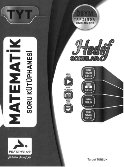 TYT MATEMATİK HEDEF SORULAR SORU KÜTÜPHANESİ Fenomen Fotokopi - YKS - KPSS - ALES