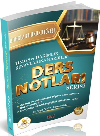 HUKAL HMGS HAKİMLİK Borçlar Hukuku Özel Hükümler Ders Notları Savaş Yayınları Fenomen Fotokopi - YKS - KPSS - ALES