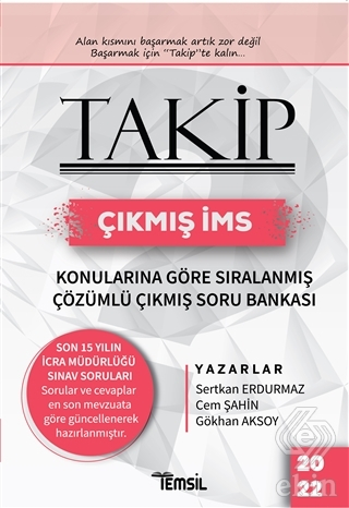 TAKİP ÇIKMIŞ İMS SINAV SORULARI ÇÖZÜMLÜ Fenomen Fotokopi - YKS - KPSS - ALES