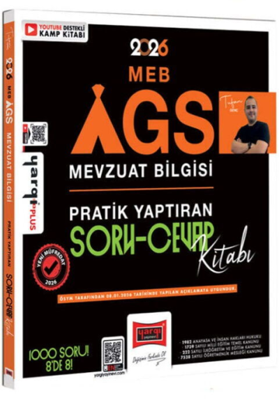 2026 MEB AGS Mevzuat Bilgisi Pratik Yaptıran Soru Cevap Kitabı Yargı Yayınları Fenomen Fotokopi - YKS - KPSS - ALES