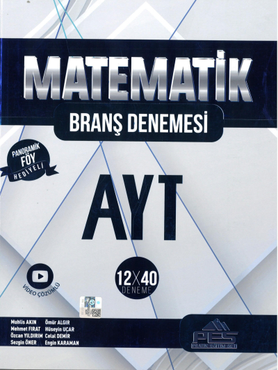 AYT Matematik 12x40 Denemeleri Fenomen Fotokopi - YKS - KPSS - ALES
