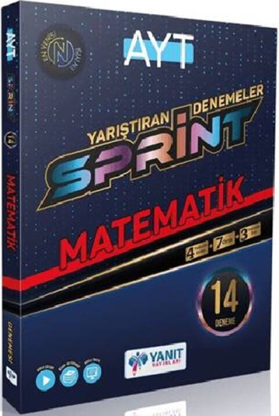 AYT Matematik 14 Lü Yarıştıran Sprınt Deneme Yanıt Yayınları Fenomen Fotokopi - YKS - KPSS - ALES