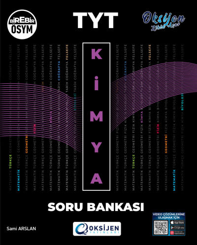 TYT Kimya Soru Bankası Oksijen Yayınları Fenomen Fotokopi - YKS - KPSS - ALES