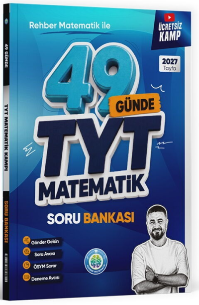 2027 49 Günde TYT Matematik Soru Bankası Rehber Matematik Fenomen Fotokopi - YKS - KPSS - ALES