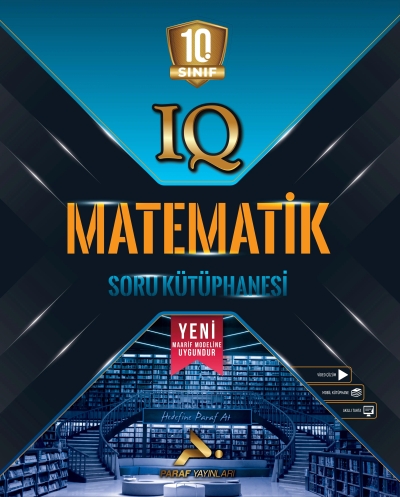 10. Sınıf IQ Matematik Soru Kütüphanesi Paraf Yayınları Fenomen Fotokopi - YKS - KPSS - ALES