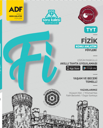 TYT Fizik Konu Anlatım Föyü Soru Kalesi Yayınları Fenomen Fotokopi - YKS - KPSS - ALES
