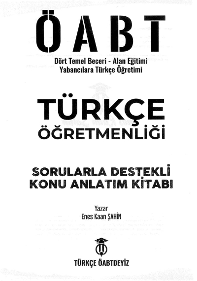 TÜRKÇE ÖĞRETMENLİĞİ SORULARLA DESTEKLİ KONU ANLATIM KİTABI Fenomen Fotokopi - YKS - KPSS - ALES