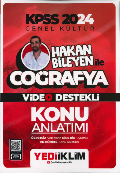 HAKAN BİLEYEN İLE COĞRAFYA VİDEO DESTEKLİ KONU ANLATIMI Fenomen Fotokopi - YKS - KPSS - ALES