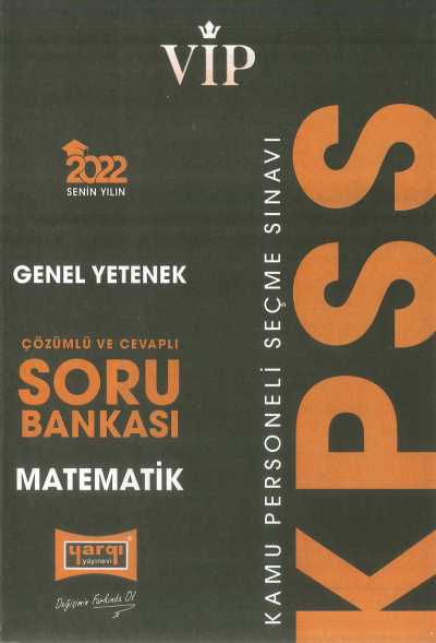 VİP SERİSİ MATEMATİK SORU BANKASI ÇÖZÜMLÜ Fenomen Fotokopi - YKS - KPSS - ALES