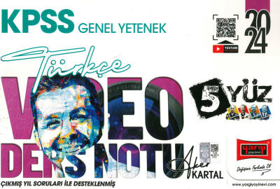 5YÜZ TÜRKÇE VİDEO DERS NOTU AKER KARTAL Fenomen Fotokopi - YKS - KPSS - ALES