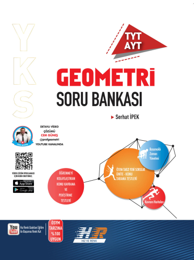 TYT AYT Geometri Soru Bankası Hız ve Renk