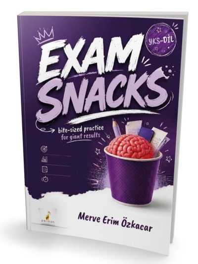 YKS-DİL İngilizce Exam Snacks Merve Erim Özkacar Pelikan Yayınları Fenomen Fotokopi - YKS - KPSS - ALES
