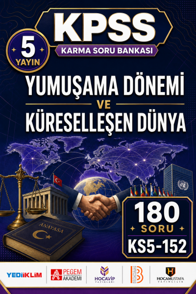 Yumuşama Dönemi ve Küreselleşen Dünya 5 Yayın 180 Soru Fenomen Fotokopi - YKS - KPSS - ALES