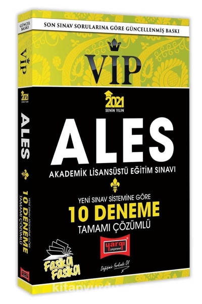 VİP ALES 10!LU DENEME Fenomen Fotokopi - YKS - KPSS - ALES