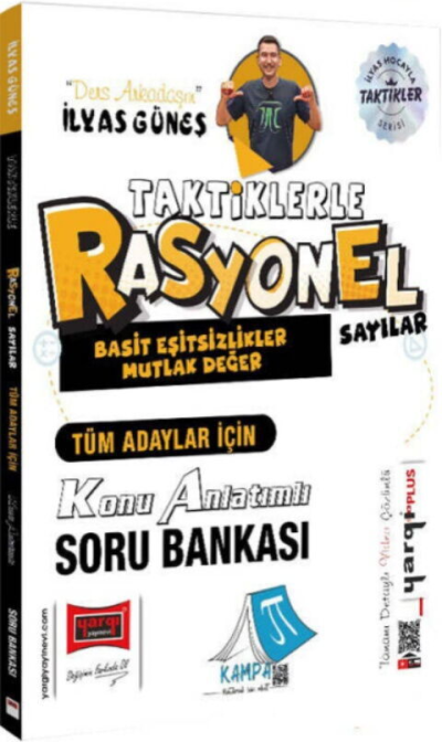 Tüm Adaylar İçin Taktiklerle Rasyonel Sayılar Konu Anlatımlı Soru Bankası Yargı Yayınları