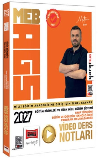 MEB-AGS Eğitim Bilimleri ve Türk Milli Eğitim Sistemi Video Ders Notları - Metin Şar Yargı Yayınları Fenomen Fotokopi - YKS - KPSS - ALES